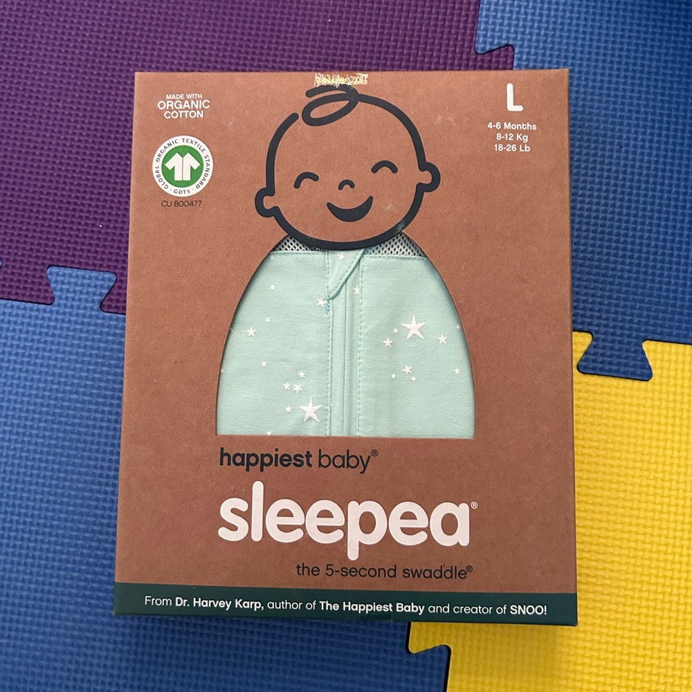 Happiest Baby swaddle, Large.
